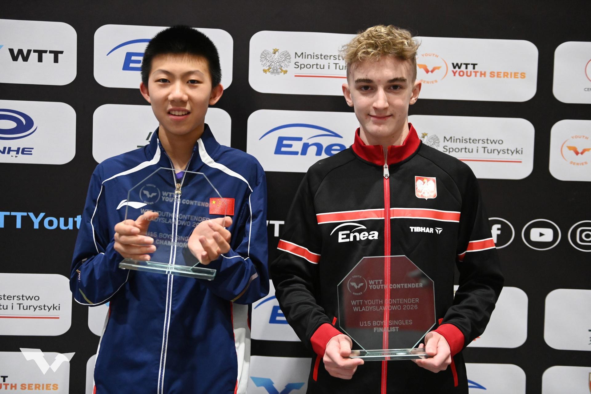 PG电子赏金女王-勇夺双冠！国乒14岁新星崛起：外公带他入门，看齐王楚钦林诗栋？